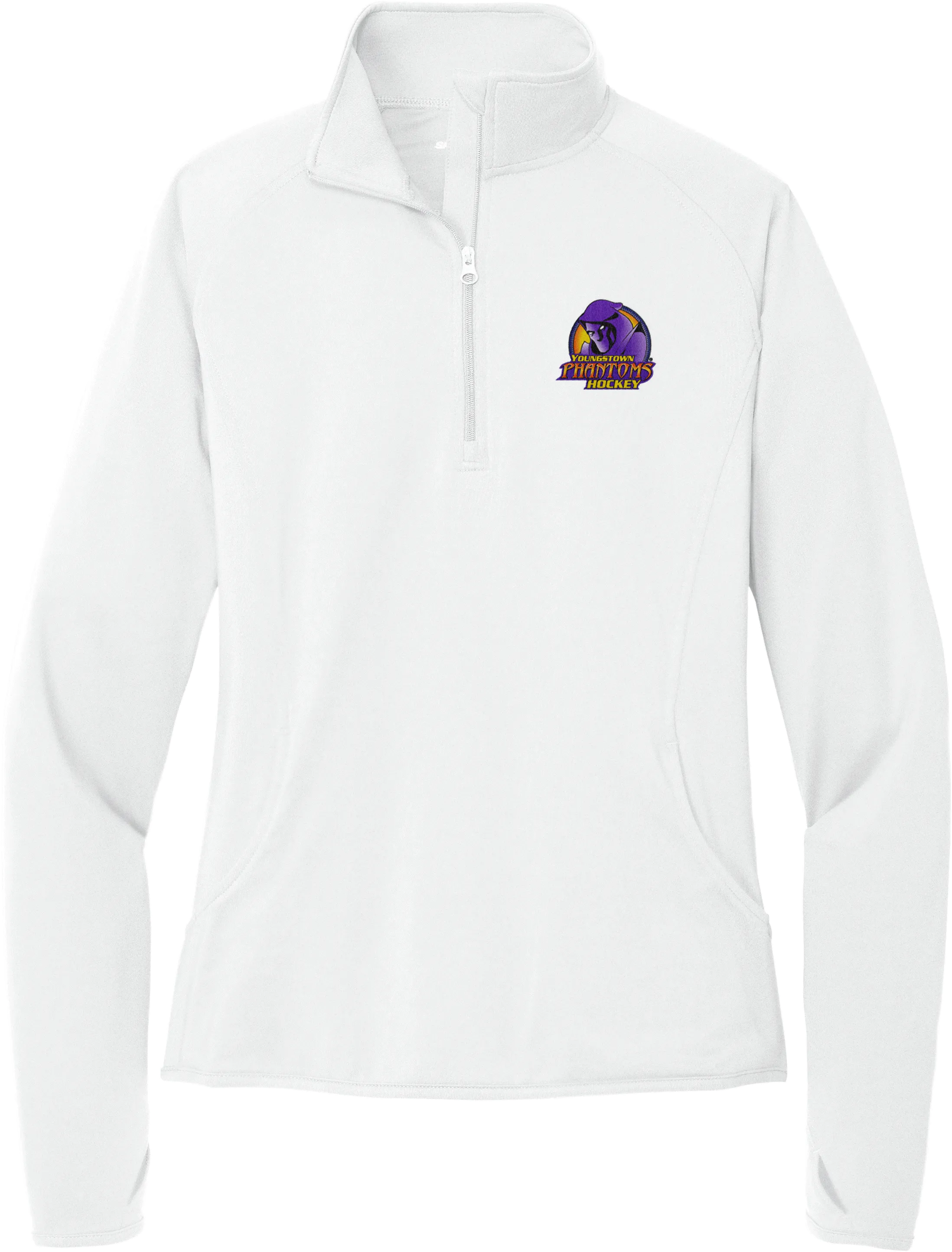 Youngstown Phantoms Ladies Sport-Wick Stretch 1/4-Zip Pullover