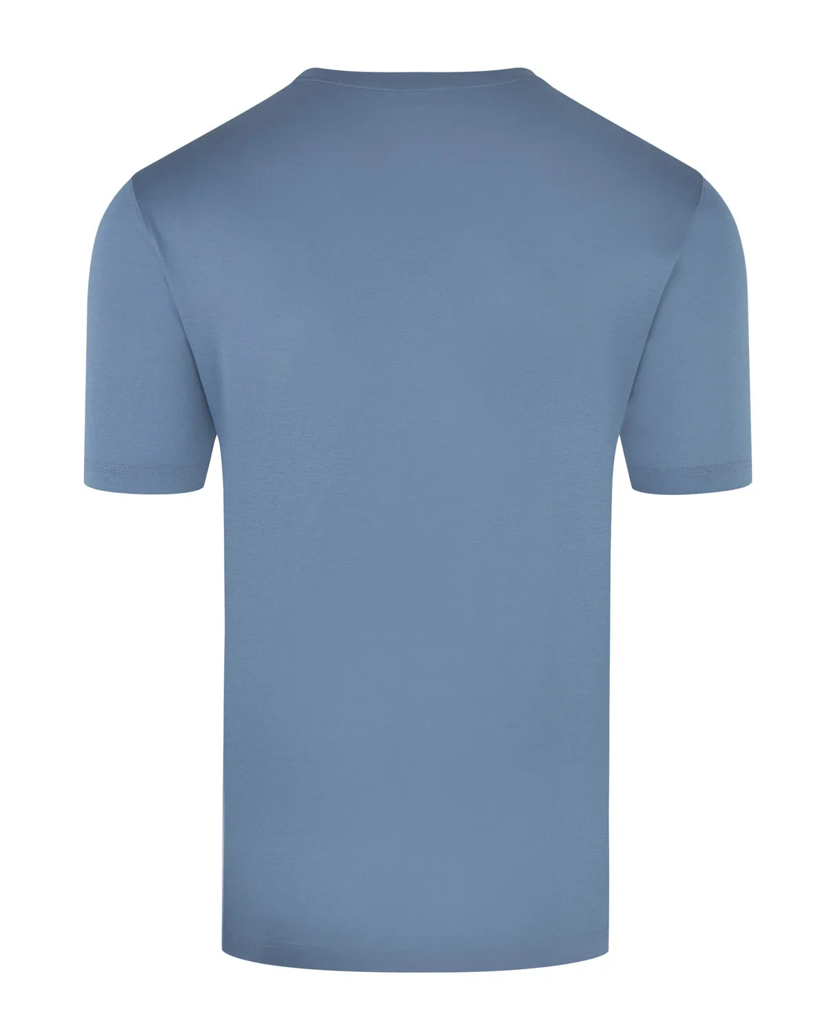 Zattura Mercerised Short Sleeve T-shirt (Petrol Blue)